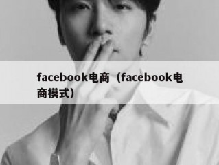 facebook电商（facebook电商模式）