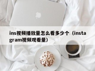 ins视频播放量怎么看多少个（instagram视频观看量）