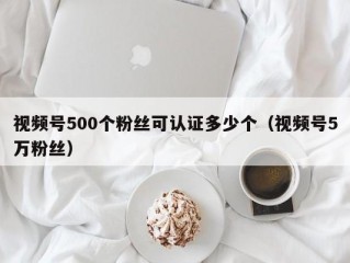 视频号500个粉丝可认证多少个（视频号5万粉丝）