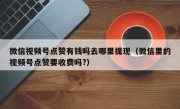 微信视频号点赞有钱吗去哪里提现（微信里的视频号点赞要收费吗?）