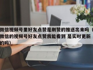 微信视频号里好友点赞是刚赞的推送出来吗（微信的视频号好友点赞我能看到 是实时更新的吗）