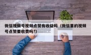 微信视频号视频点赞有收益吗（微信里的视频号点赞要收费吗?）