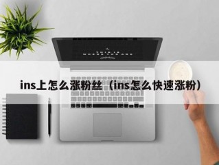 ins上怎么涨粉丝（ins怎么快速涨粉）