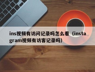 ins视频有访问记录吗怎么看（instagram视频有访客记录吗）