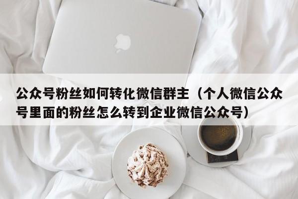 公众号粉丝如何转化微信群主（个人微信公众号里面的粉丝怎么转到企业微信公众号） 第1张