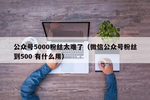 公众号5000粉丝太难了（微信公众号粉丝到500 有什么用） 第1张