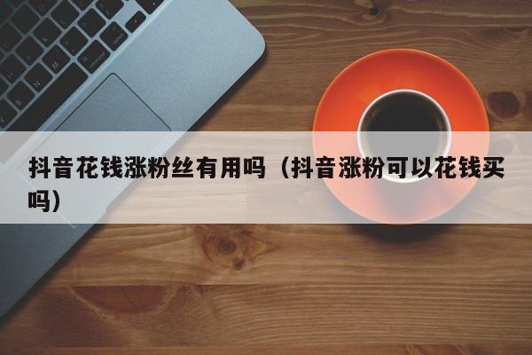 抖音花钱涨粉丝有用吗（抖音涨粉可以花钱买吗） 第1张