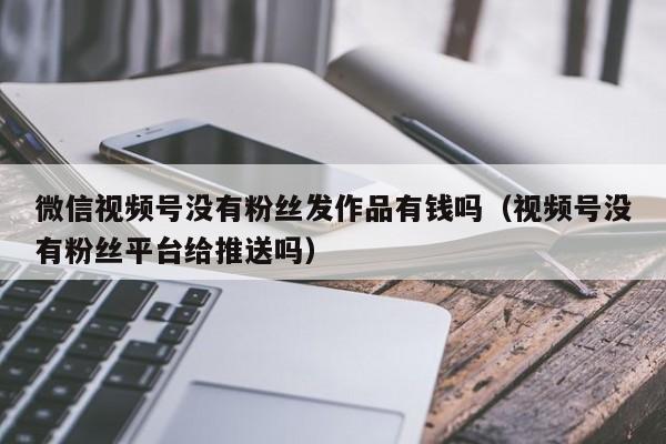 微信视频号没有粉丝发作品有钱吗（视频号没有粉丝平台给推送吗） 第1张