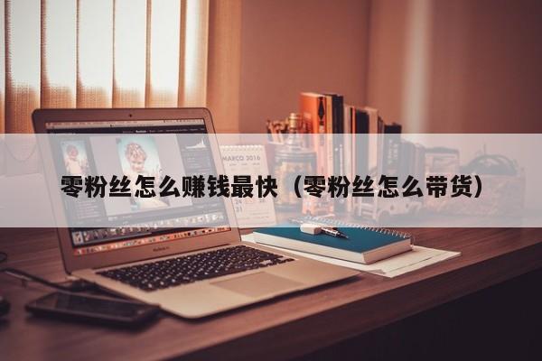 零粉丝怎么赚钱最快（零粉丝怎么带货） 第1张