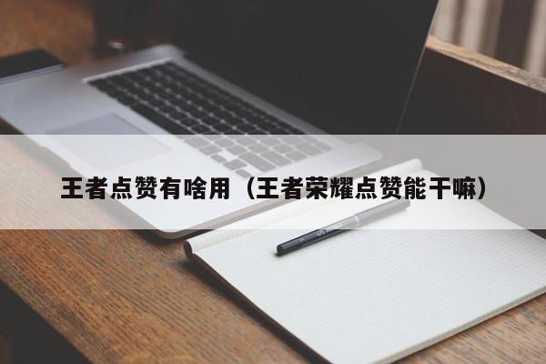 王者点赞有啥用（王者荣耀点赞能干嘛） 第1张