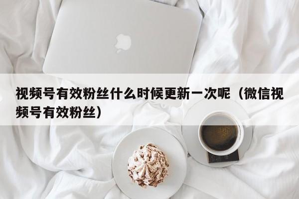 视频号有效粉丝什么时候更新一次呢（微信视频号有效粉丝） 第1张