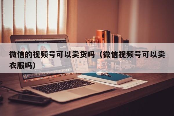 微信的视频号可以卖货吗（微信视频号可以卖衣服吗） 第1张