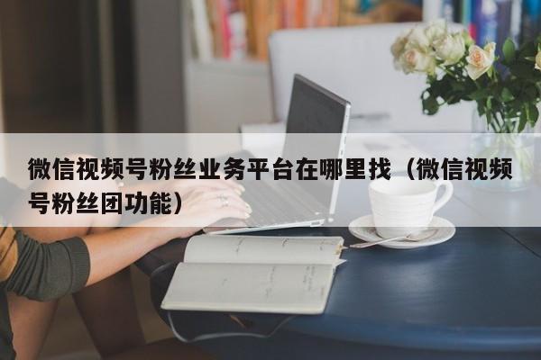 微信视频号粉丝业务平台在哪里找（微信视频号粉丝团功能） 第1张