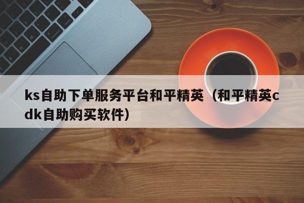 ks自助下单服务平台和平精英（和平精英cdk自助购买软件） 第1张