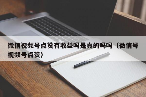 微信视频号点赞有收益吗是真的吗吗（微信号视频号点赞） 第1张