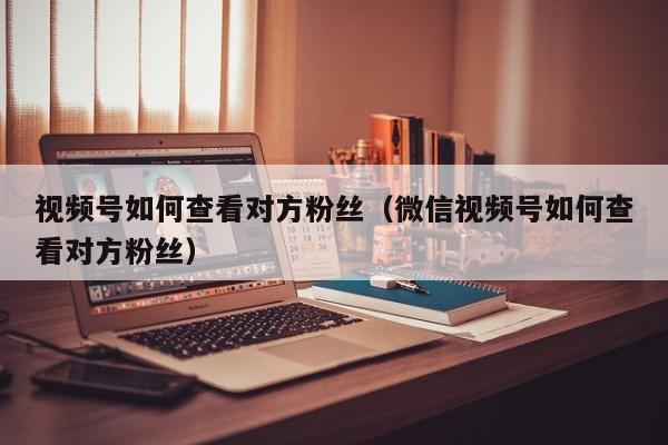 视频号如何查看对方粉丝（微信视频号如何查看对方粉丝） 第1张