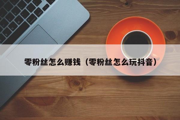零粉丝怎么赚钱（零粉丝怎么玩抖音） 第1张