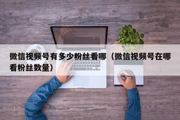 微信视频号有多少粉丝看哪（微信视频号在哪看粉丝数量） 第1张