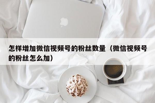 怎样增加微信视频号的粉丝数量（微信视频号的粉丝怎么加） 第1张