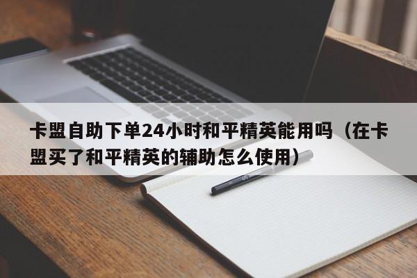 卡盟自助下单24小时和平精英能用吗（在卡盟买了和平精英的辅助怎么使用） 第1张