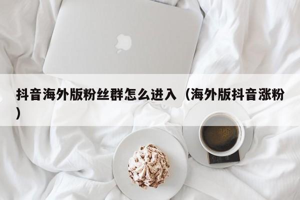 抖音海外版粉丝群怎么进入（海外版抖音涨粉） 第1张